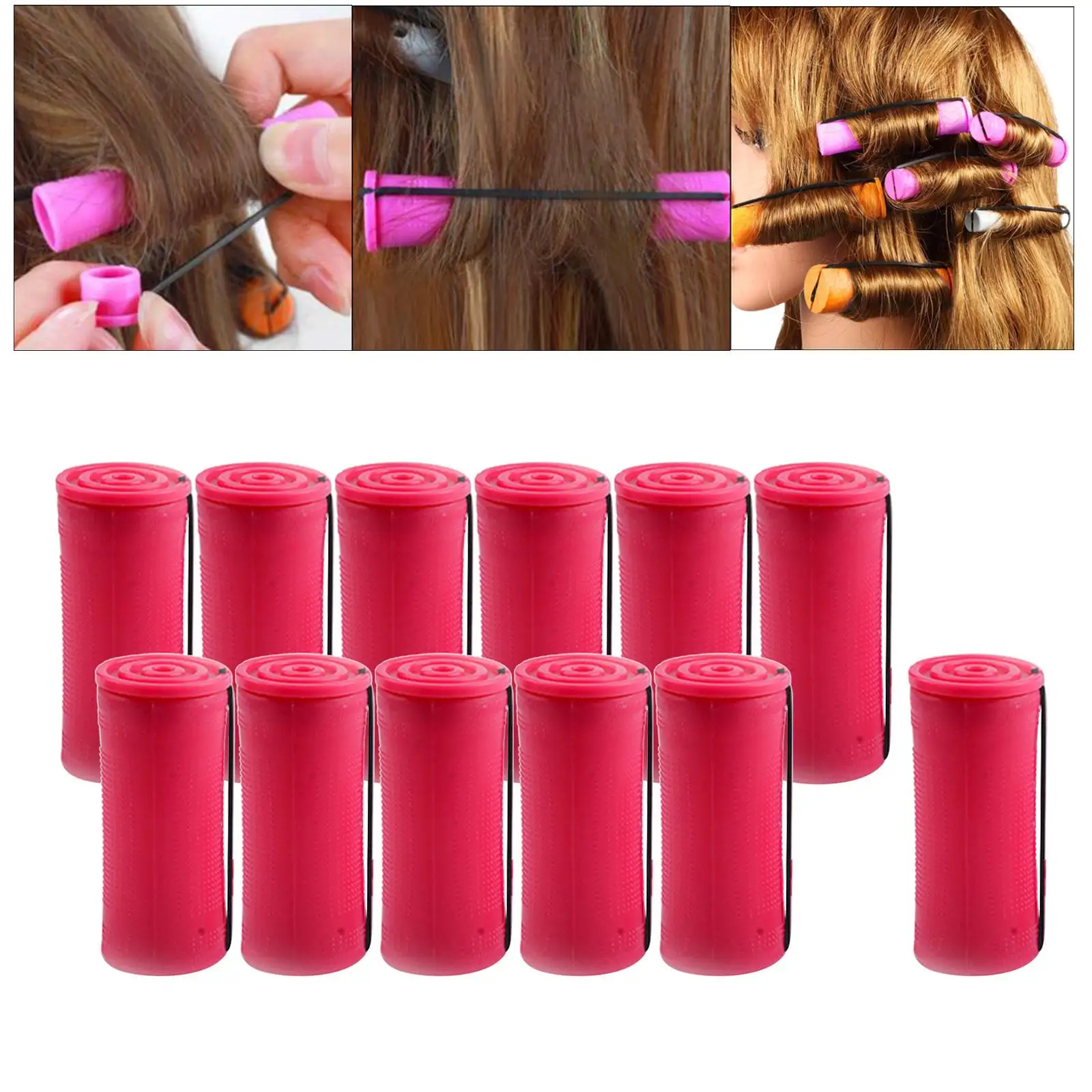 Perm Rodsing Hair No  Non Small Medium Large Size Naturaly Wavy Rod Women Hair Styling Girls