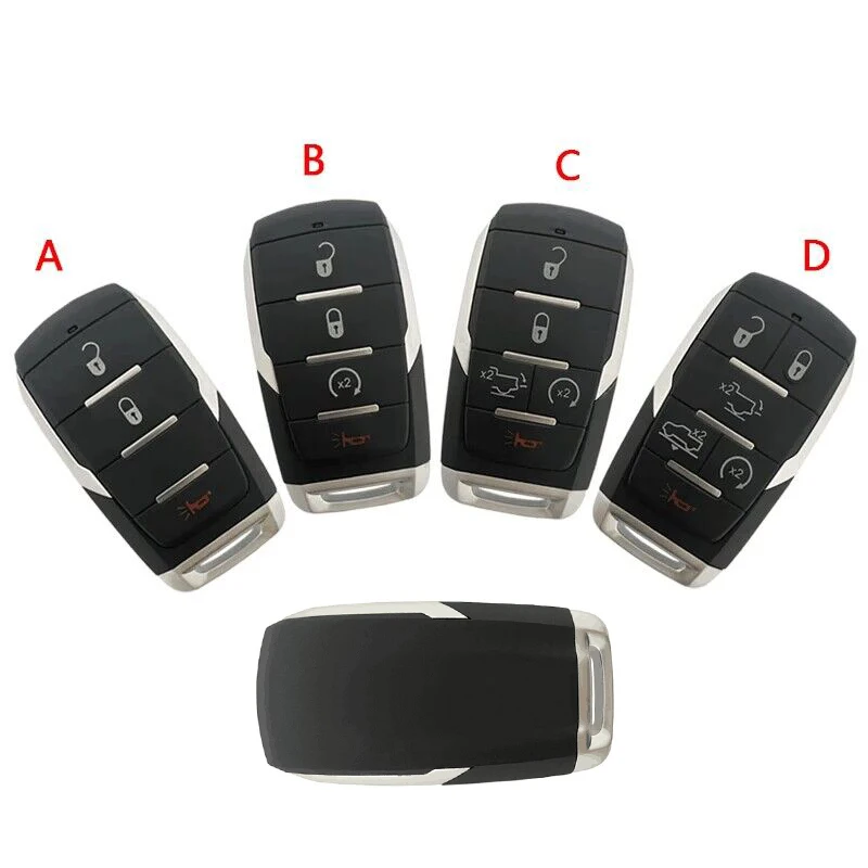 CN087044 Hậu Mãi Chìa Khóa Thông Minh Smart Key Fob Dành Cho Dodge Ram 1500 Bán Tải 2019 2020 Tự Động Điều Khiển Từ Xa FCCID :OHT-4882056 4A Chip