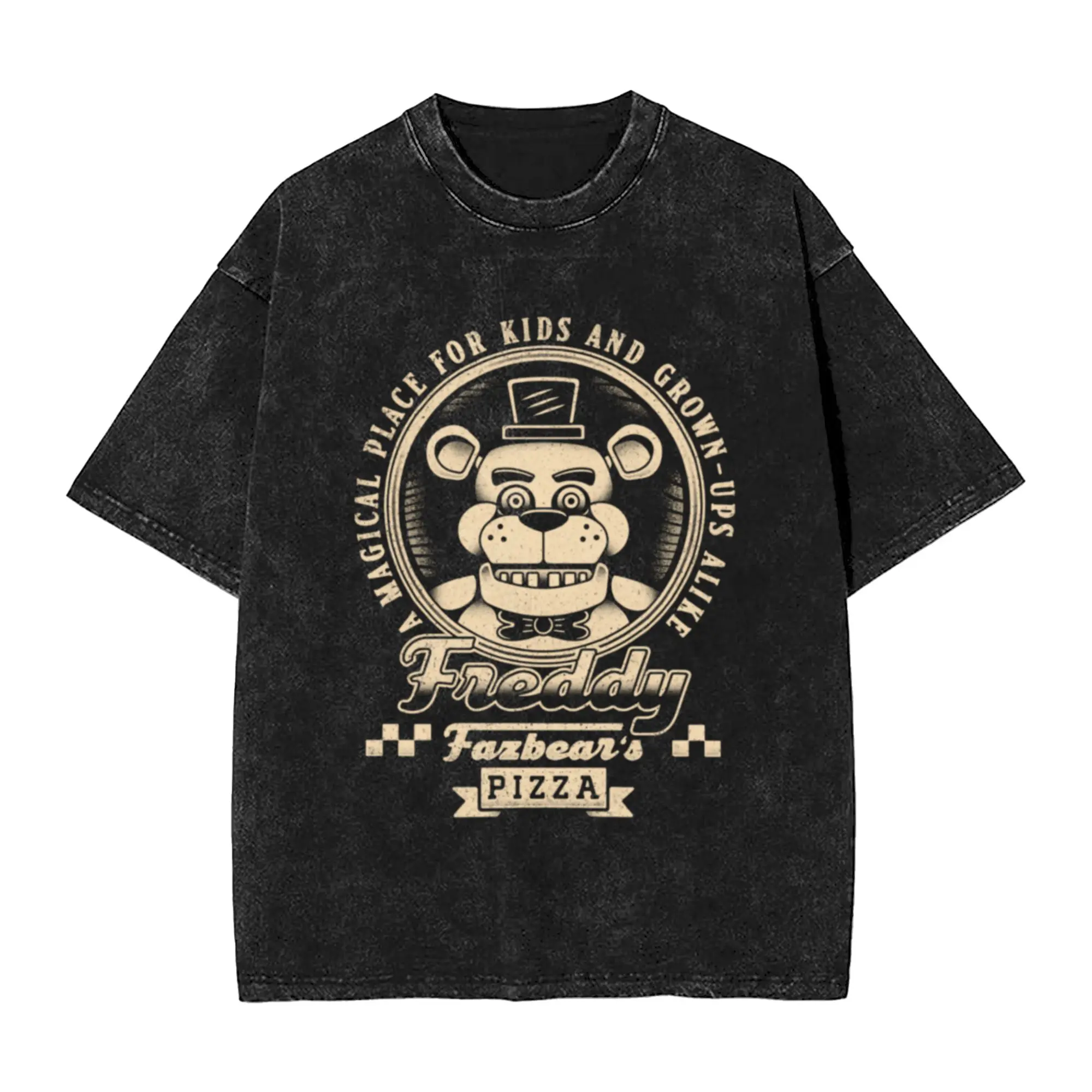 A Magical Place For Kids Grunge Unique Trendy A T-Shirt Oversized Short Sleeve Men's Women's Cotton Tees Tops
