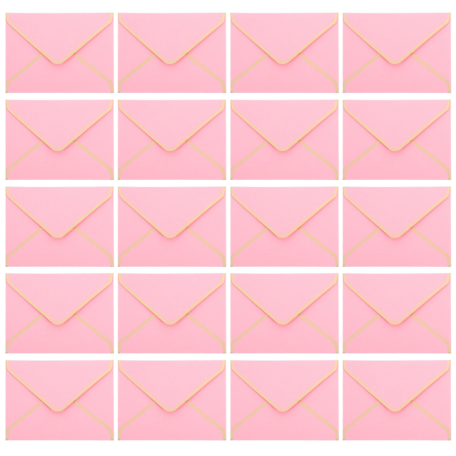 

50 Pcs Invitation Envelopes Elegant Paper Cards for Wedding Business Graduation Holiday Thank You Smooth Decorative