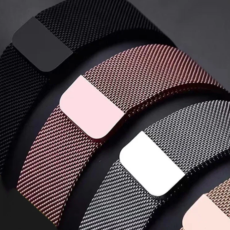 Milanaise-Loop-Armband für Apple Watch-Armbänder 44 mm, 40 mm, 45 mm, 41 mm, 49 mm, 42 mm, Correas-Armbänder, iWatch-Serie 11 SE 7 8 9 Ultra 2 3 10