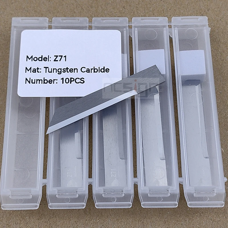 Z71 سكين V-cut 5006045 شفرات قطع الحز المتأرجحة لأدوات القطع الجلدية بالاهتزاز باستخدام الحاسب الآلي