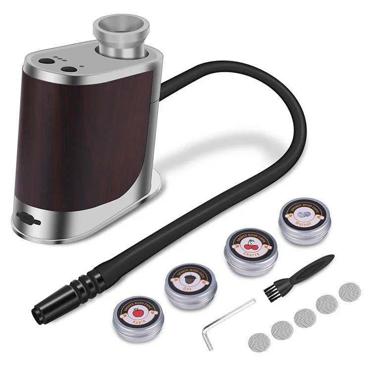 

2025 New BQ500 Portable Smoking Gun Beverage Food Sawdust Smoke Infuser Blaster Smoker Suitable for Barbecue Picnic Cooking