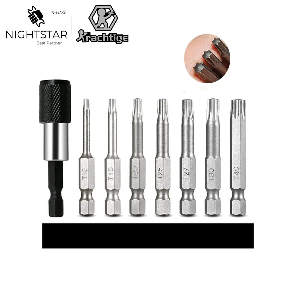 8Pcs 50Mm Solid Tor…