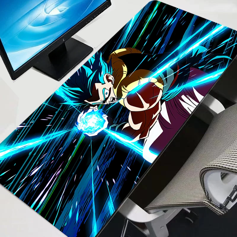 

Коврик для мыши Dragon Ball, большой коврик для мыши в стиле аниме, для ПК, геймеров, компьютера, игровой коврик для клавиатуры Varmilo, аксессуары для игр, настольный коврик, прочный.