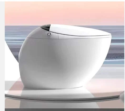

ZC1 Egg Shape Smart Toilet Bowl One Piece Comfort Height United States Sale Closet Toilet With Heated Seat