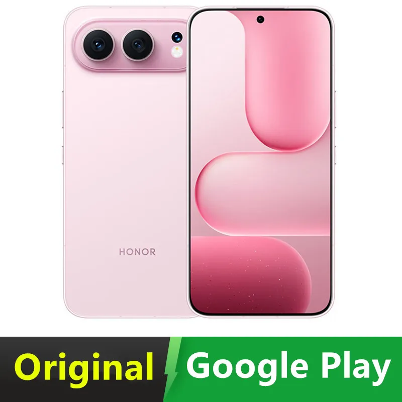 Original Honor 500 Mobile Phone 6.55" AMOLED 80W Charge Snapdragon 8S Gen 48000mAh Battery 200.0MP Camera IP69K Waterproof