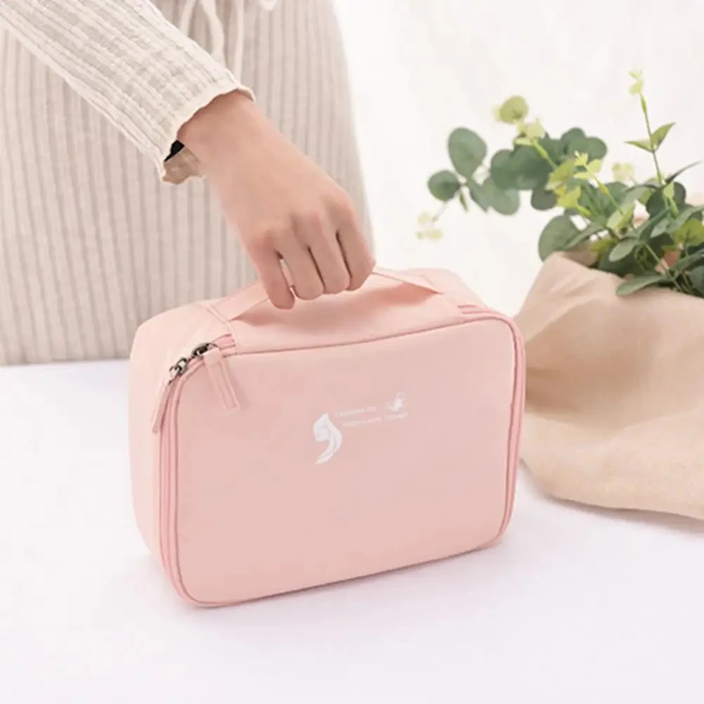 Makeup Bag For Women Toiletries Organizer Waterproof Travel Make Up Storage Pouch Female Large Capacity Portable Cosmetic Case