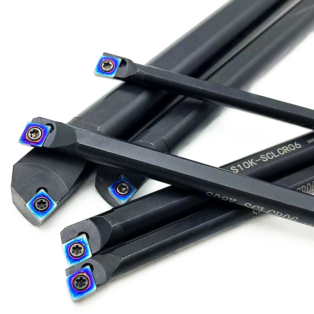 Suporte interno da ferramenta de torneamento, inserção do carboneto, CCMT, S06K, S07K, S08K, S10K, S12M, S16Q, SCLCR06, CCMT060204, KT7030, alta qualidade