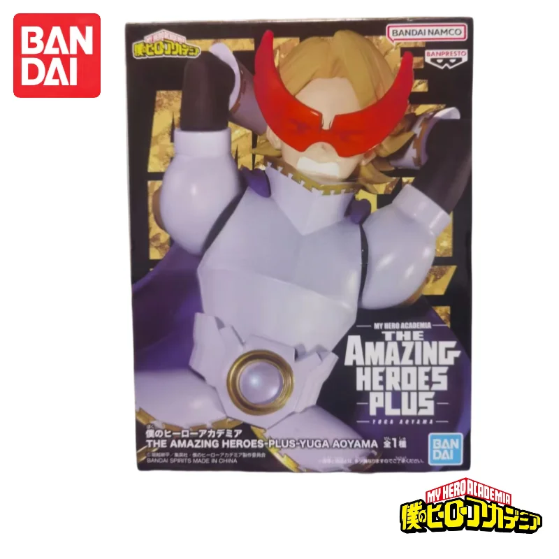 

In Stock Original Bandai Banpresto My Hero Academia The Amazing Heroes Plus Aoyama Yuga Prizes Garage Kit Model Static