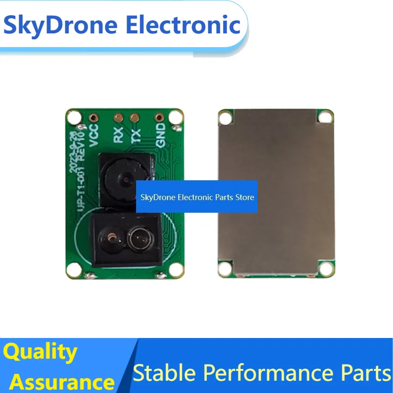 SkyDEl1PC Upixel UP-T1-001-Plus Optical Flow Sensor Ranging Module Horizontal/Vertical Positioning 50Hz 115200 Output For RC