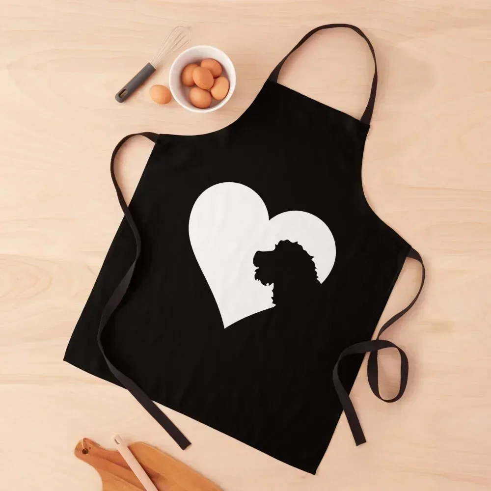 

The Heart of the Cockapoo Lover Apron household woman Women's Kitchen Things For Home Household Items Useful Apron