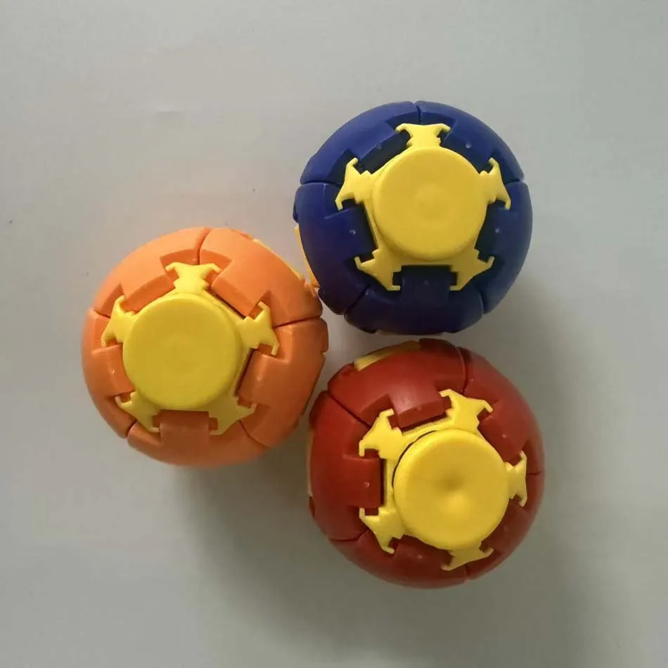 HelixCore 3D Printed Twist Sphere Fidget Ball Hypnotic Gear Spinner Stress Relief Toy Focus Relaxation Christmas Birthday Gift