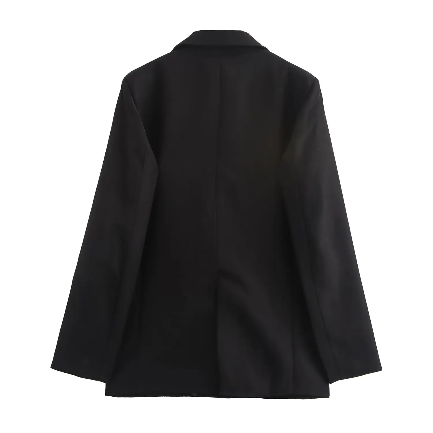 

Осень-зима, Новое поступление, женский повседневный длинный костюм-свек с отложным воротником, Jaet, прямой крой, классический модный костюм