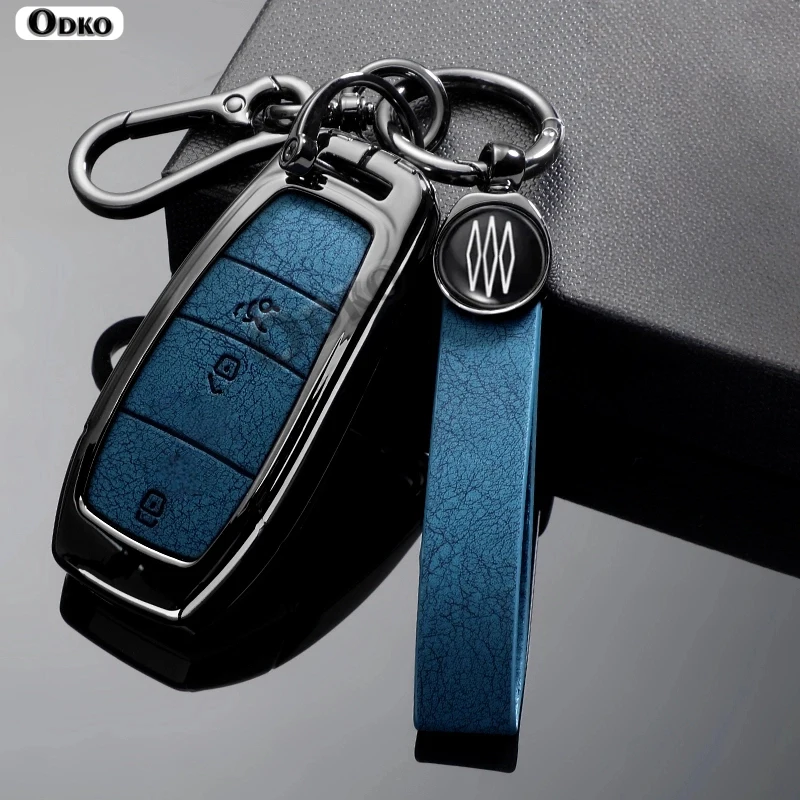 Car Key Shell Fob Key Cover Case Holder For Benz E300l C260l GLC300l A200l C200l GLC260 GLA200 Keychain Accessories