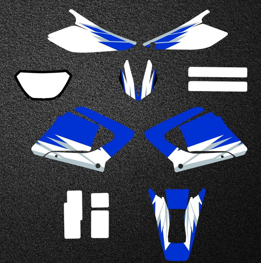 Sticker kit FOR Yamaha DTX125 FOR DTX 125 2004 2005 2006 2007 motorcross Stickers decals decorative accessories