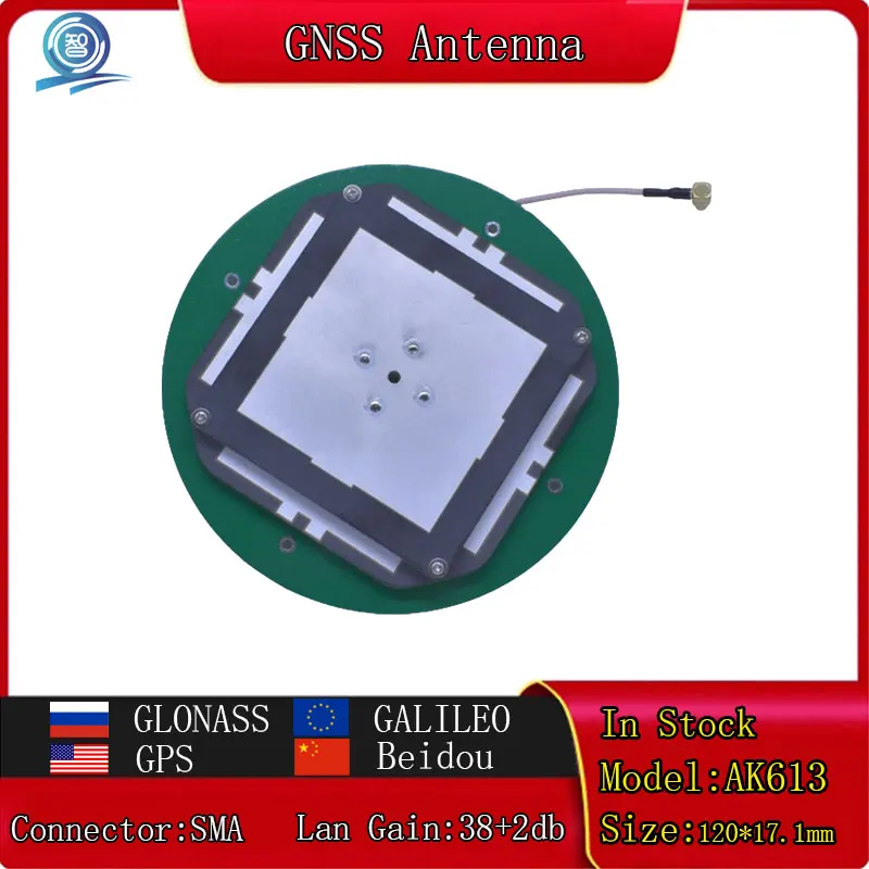 

GNSS High-Precision Measurement And Mapping RTK Full Frequency Air Medium Driving Test GPS Positioning Built-in GNSS Antenna