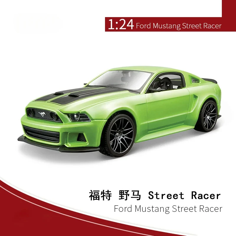 Фигурка Meritor 1: 24, модель автомобиля из сплава Ford Mustang - Фотография_4