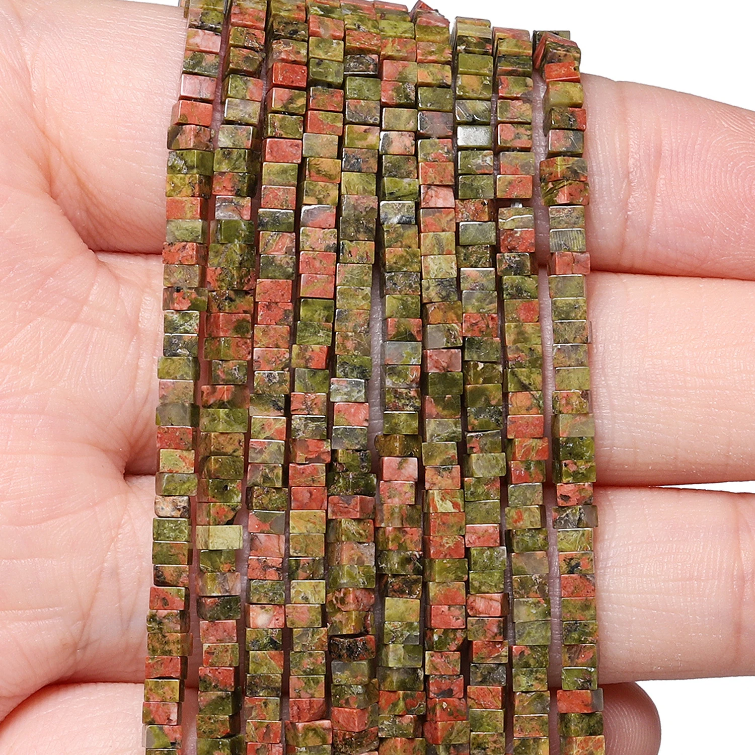 Natural Unakite Sto…