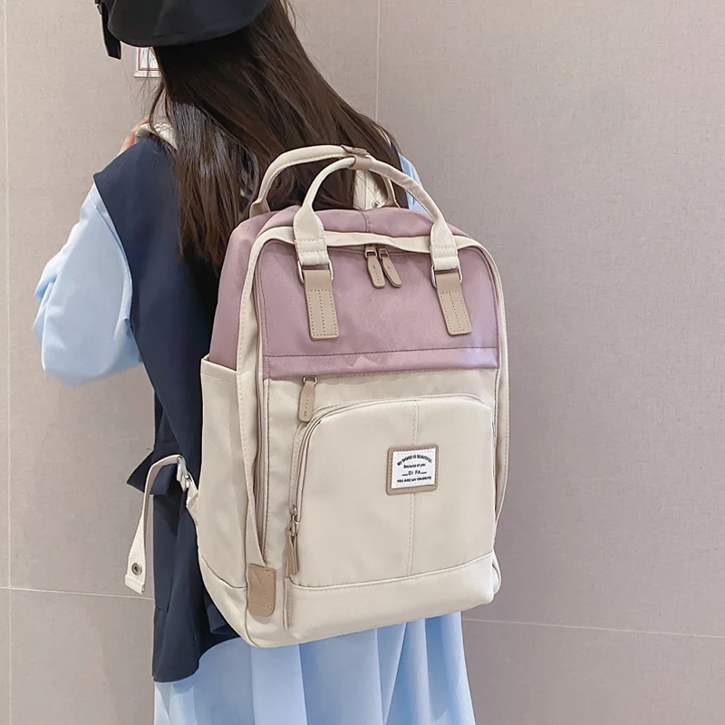 JULYCCINO New Multifunction Fashion Student Backpack Women Portable Korean Style Shoulder Bag For Teenager Girls Laptop Backpack