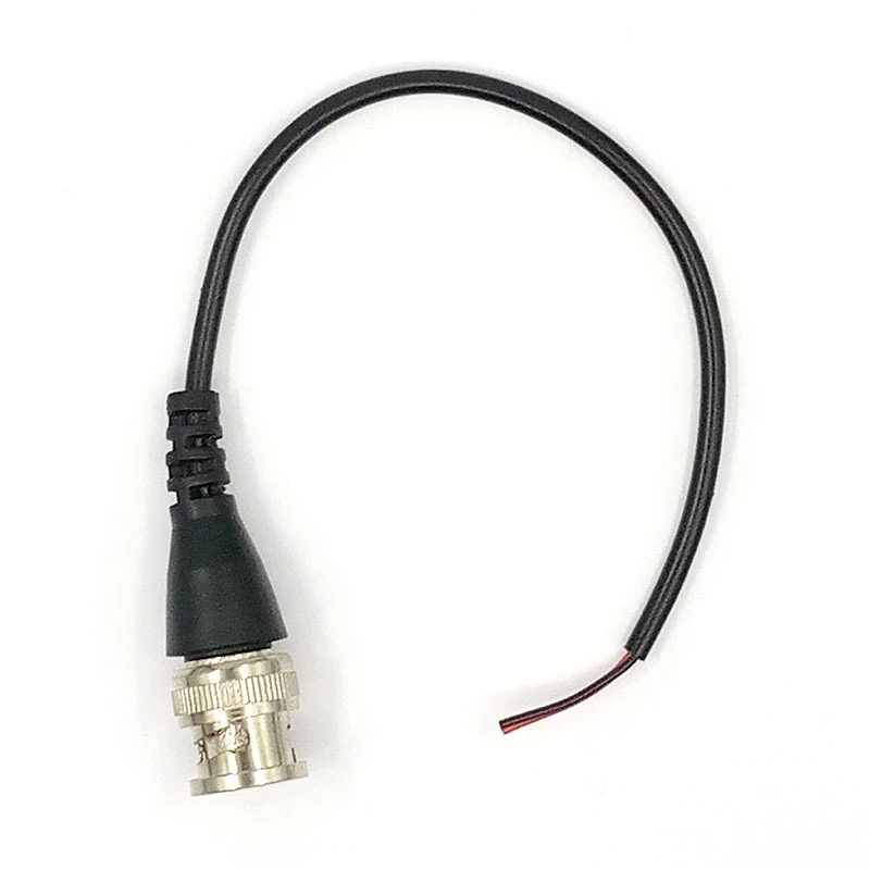 BNC Male Connector To Female Adapter DC Power Pigtail Cable Line BNC Connectors Wire For CCTV Camera Security System