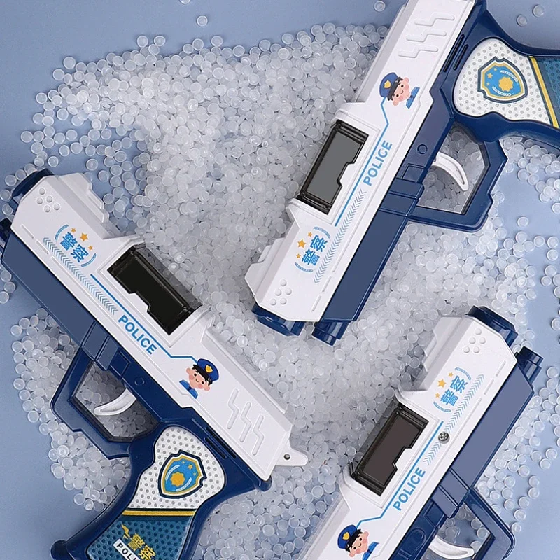 Pistola projetada sem carenagem, dramatização de polícia, crianças, som, luz, música, adereços, brinquedos, presente para meninos
