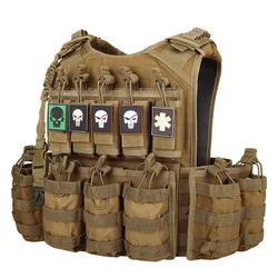 Nylon Protective Lightweight Modular Molle Chaleco Tactico Plate Carrier Tactical Vest Tactico Gear Colete Tatico