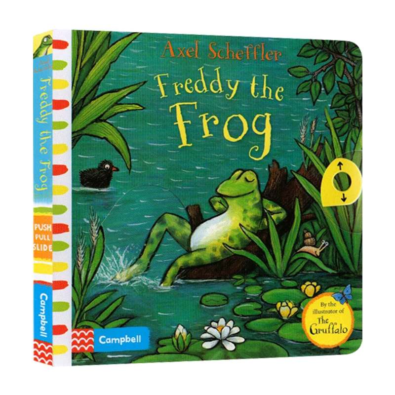 

Freddy the Frog, Children's books aged 3 4 5 6, English picture book, 9781529023329