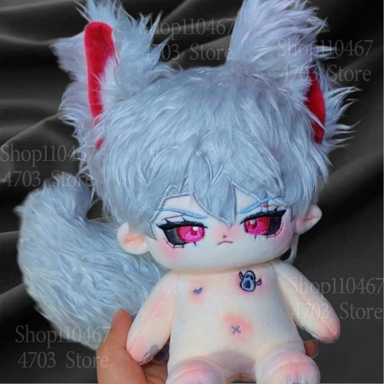 

20cm JoJo's Bizarre Adventure Risotto Attribute Kawaii Cute Cosplay Soft Plush Doll Body Dress Up Cotton Stuffed Plushie Toys