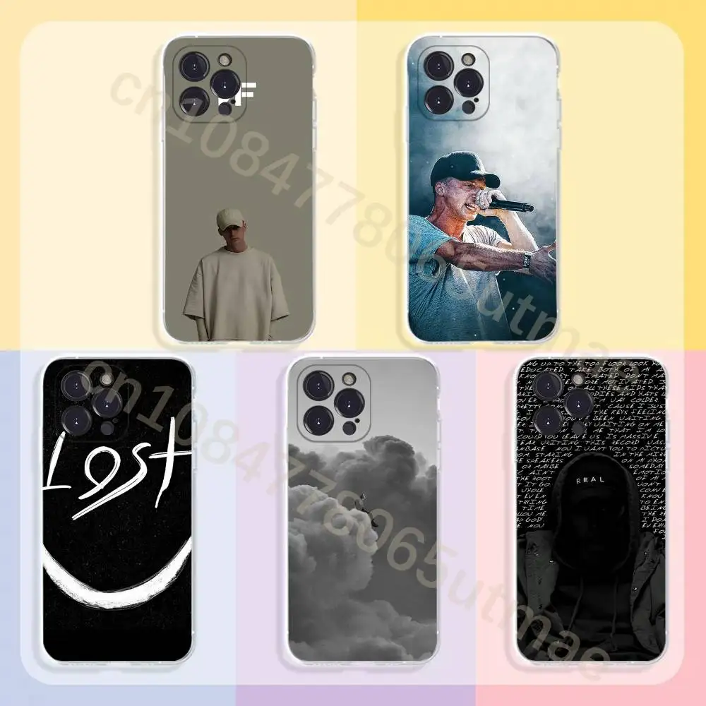 

NF Rapper Phone Case For iPhone17,16,15,14,13,12,11,Pro,Xs,Max,Mini,Plus Antislip Shockproof Hard