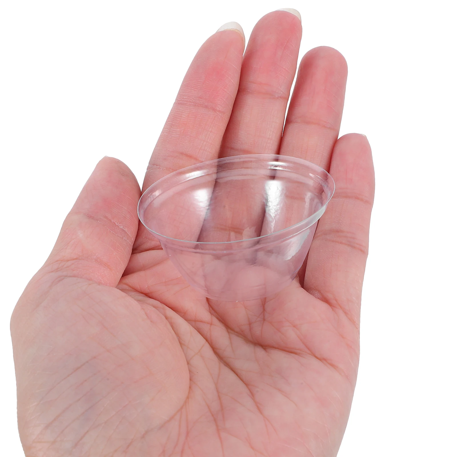 

100Pcs Plant Growth Dome Covers Thermal Insulated Transparent Sprout Domes Easy Installation Suitable for Hydroponic Systems