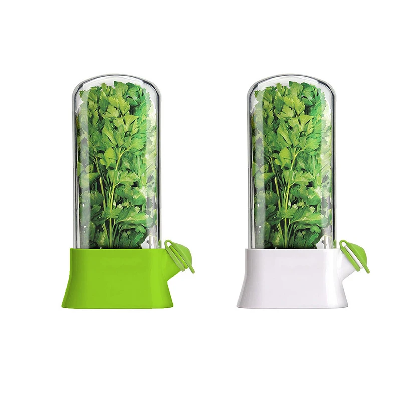 

Набор для сохранения свежести трав (2 шт.), система для гидропоники, контейнер для выращивания овощей, стакан для сохранения овощей в холодильнике