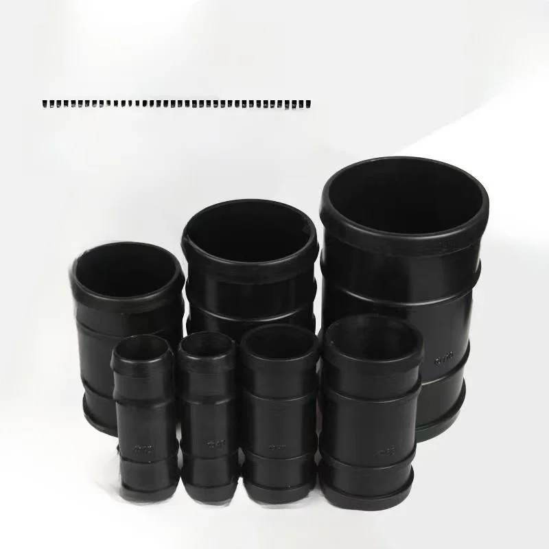 أنبوب الري بالتنقيط الرئيسي المباشر 63 موصل إدراج 75 خرطوم 110 أنبوب اتصال حزام الرش الصغير مجموعة حزام ناعم 90 مباشر...