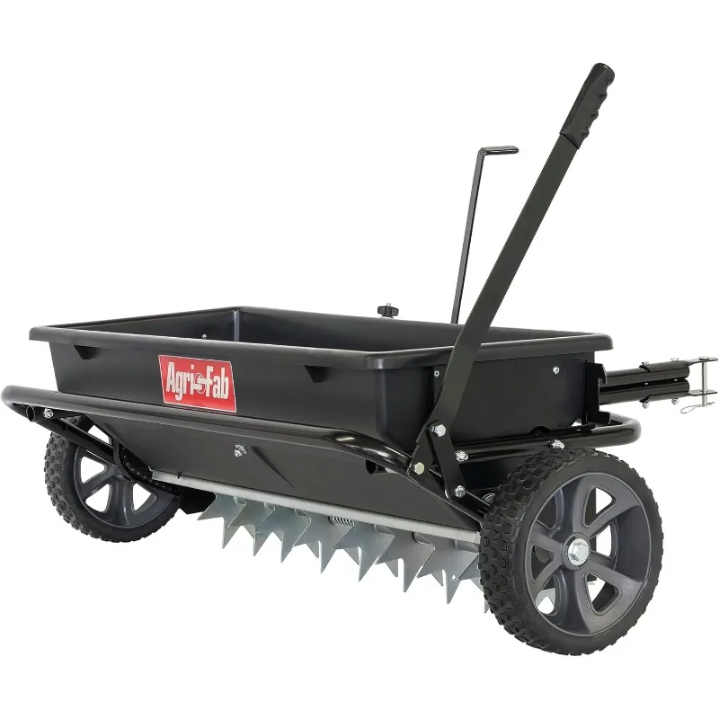 100lb Poly Drop Spreader/Spike Aerator