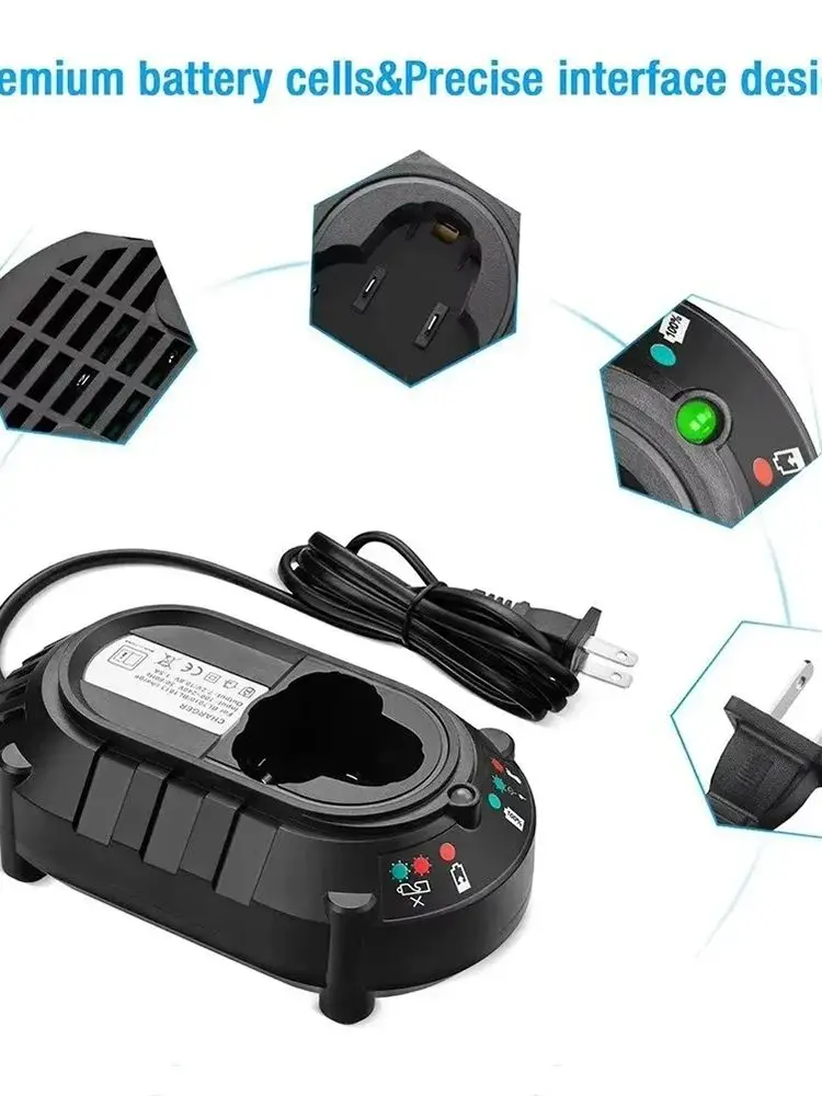 Akumulatory litowo-jonowe 10,8 V-12 V DC10WA Wiertarko-wkrętarka elektryczna Ładowarka do Makita BL1013 BL1014 — zdjęcie produktu 7