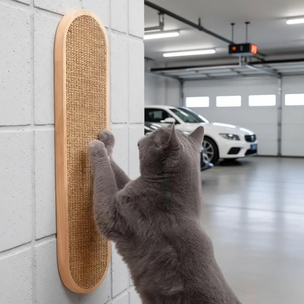 

Road Wall Mounted Cat Scratcher - Indoor Scratching Board or Cats - Scratch Pad Post