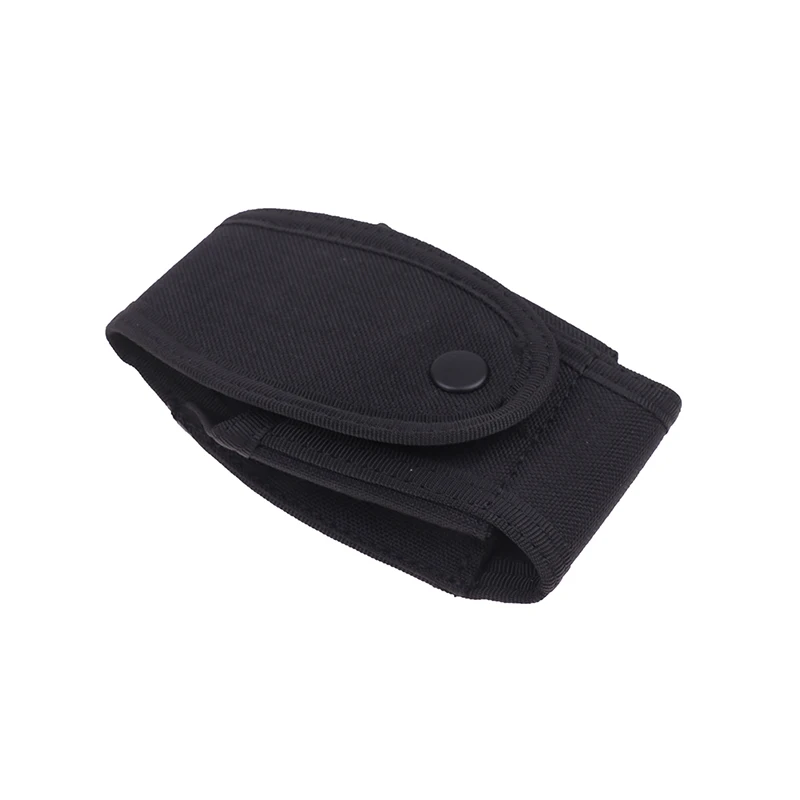 

Tactical Universal Handcuffs with Small Pockets Case Police Shackles Pouch Waist Belt Open Top Holder Belt Loop Accessories