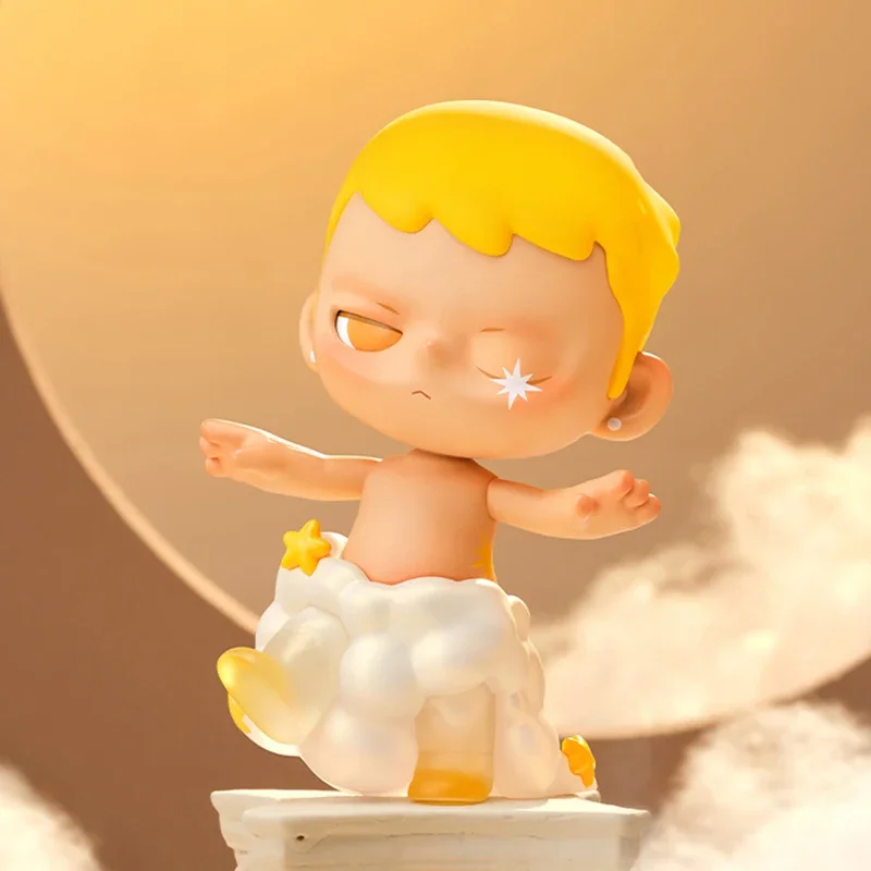 Caja misteriosa POP MART KUBO Angel's Poem Series, caja ciega auténtica, bolsa de juguetes para adivinar, figuritas decorativas para el hogar, modelo de muñecas de escritorio