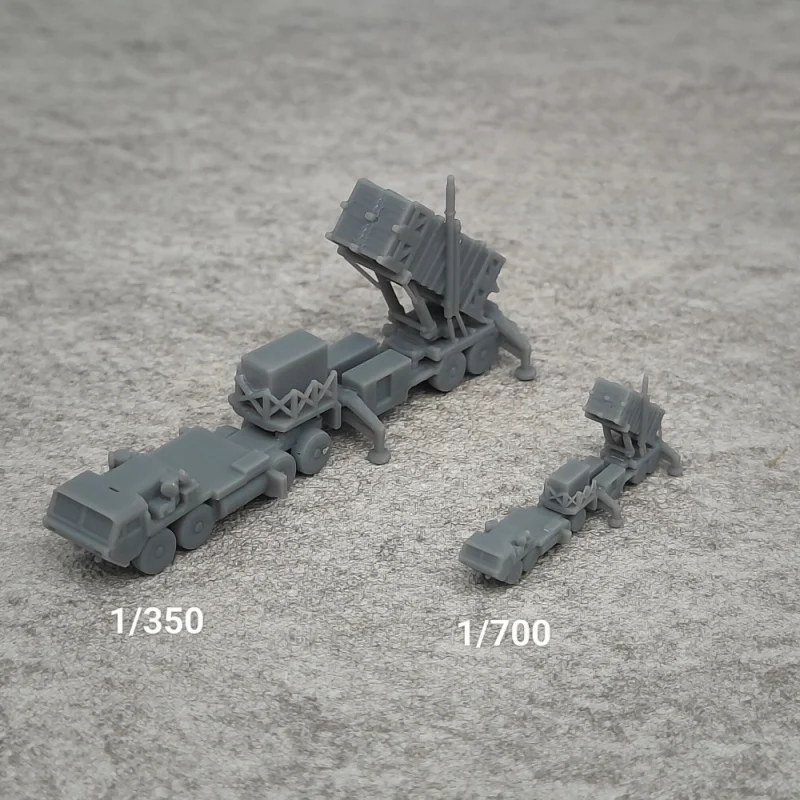 

5PCS Patriot Missile Defense System Resin Model 1/350 Or 1/700 Tank Combat Vehicle Miniature Model TK433