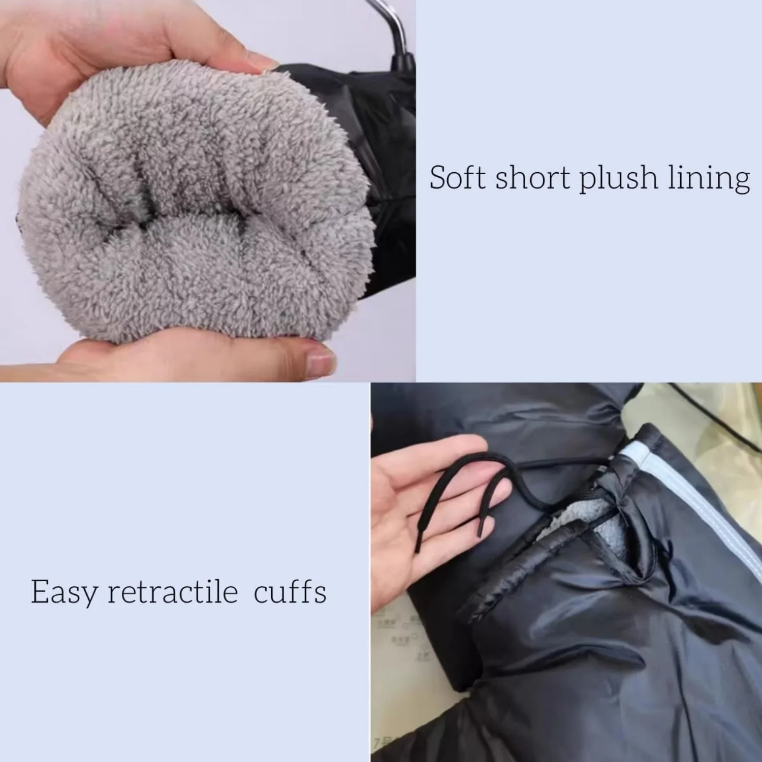 Universal handlebar muffs nylon waterproof windproof motorcycle