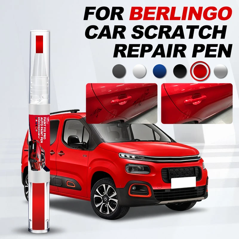 

OPRTAMG Маркер для ремонта краски Citroen Berlingo, средство для удаления царапин, аксессуары для авто, серый, белый, синий