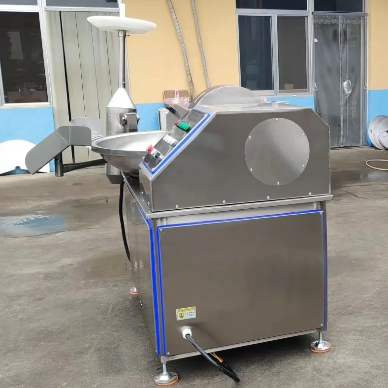 High Speed Commercial Meat Bowl Chopper Mixer Machine 40L Industrial Meat Bowl Cutter