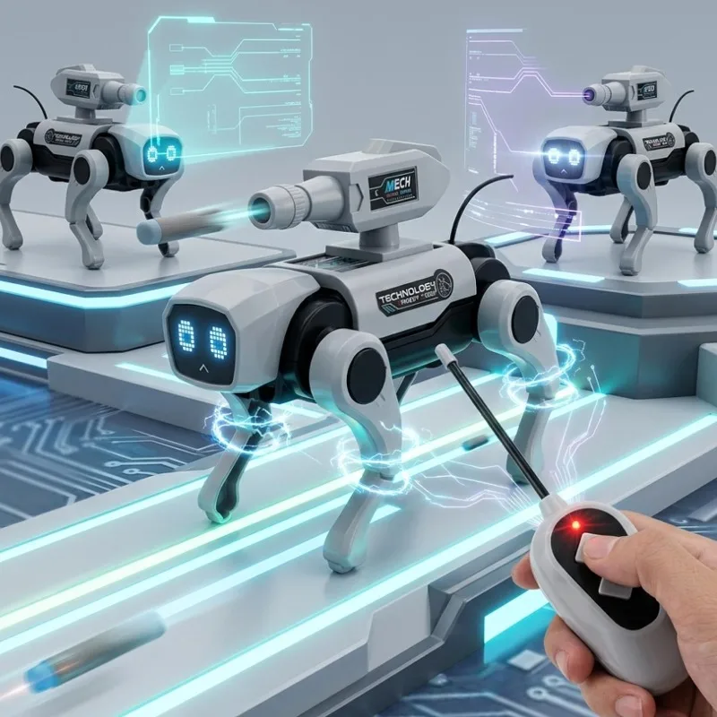 novo-brinquedo-eletrico-robo-cao-de-controle-remoto-diy-para-criancas-2026-brinquedo-mecanico-educacional-de-ciencia-modelo-de-montagem-presente-de-aniversario-para-criancas