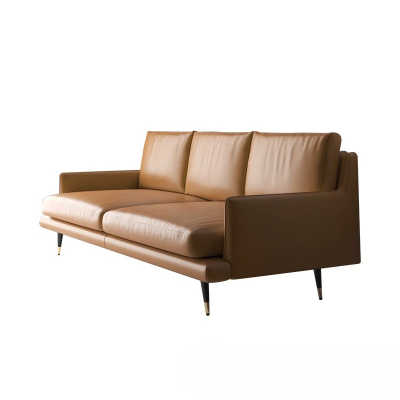 

Nordic modern sofa, Italian minimalist light luxury living room combination sofa chair
