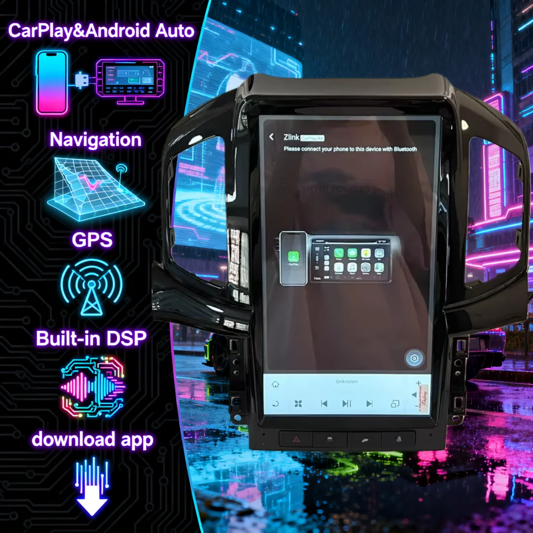 

13.6 inch 4K HD Screen Car Radio For Chevrolet Captiva 2008 - 2017 GPS Navigation Carplay Android 11 Car Multimedia Video Player