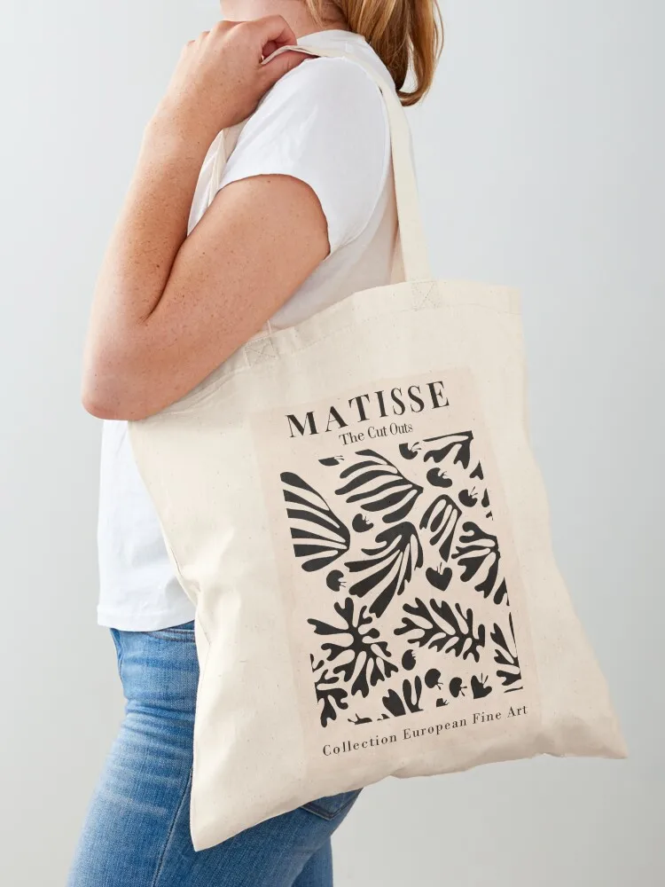 Black and white Matisse work Tote Bag Canvas bag Shopper tote bags aesthetic tote bag women