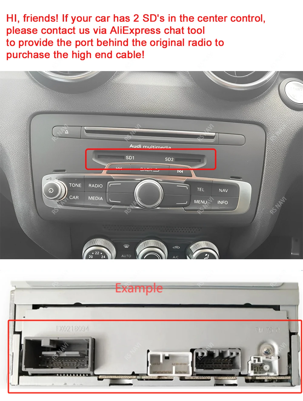 Android 16 Carplay Auto Car Radio Multimedia Player For Audi Q3 1 8U 2011 - 2016 2017 2018 DSP 2din Autoradio Stereo Head Unit