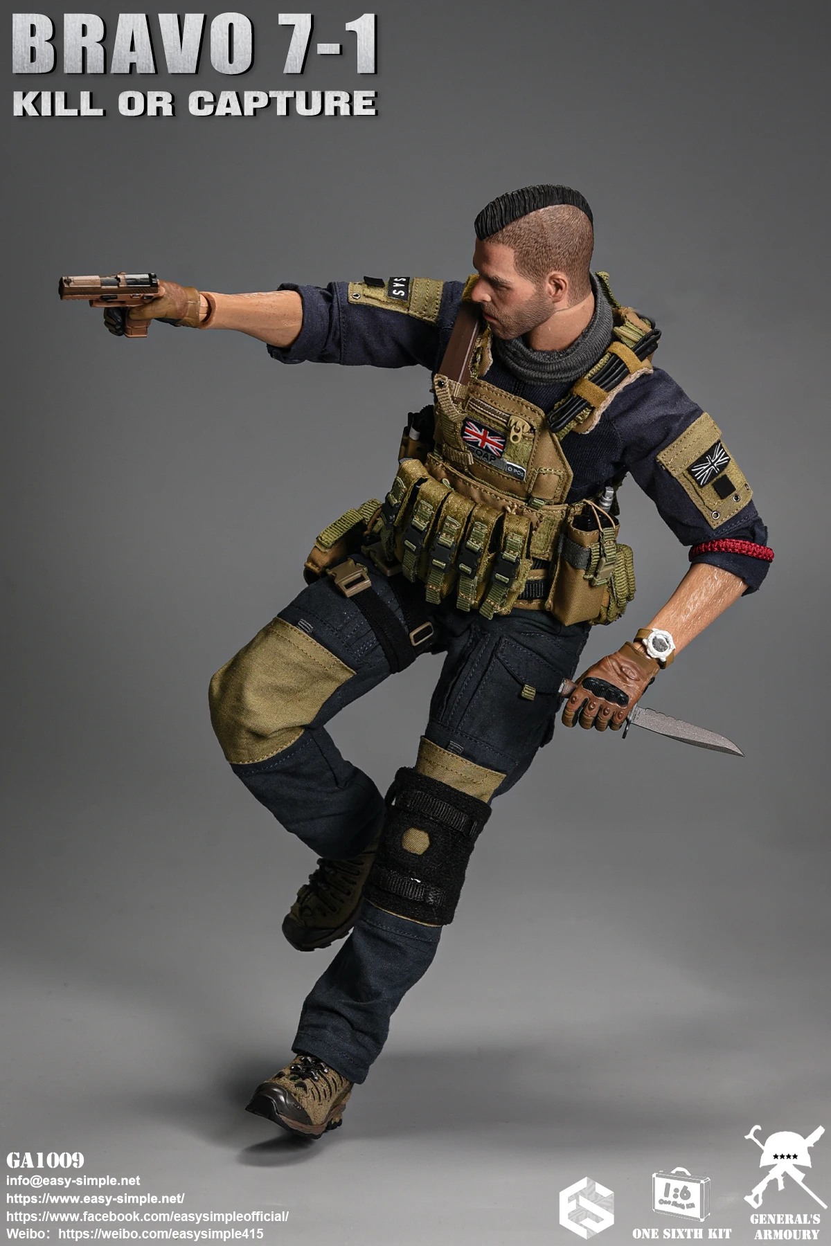 In Stock General's Armoury EASY&SIMPLE ES 1/6 Scale Special Forces