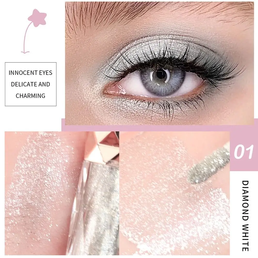 Skin Pigment Eyeliner Pen Cosmetic Glitter Face Shimmer Gel Body Jewels Metallic Diamond Eye Shadow Glitter Liquid Eyeshadow