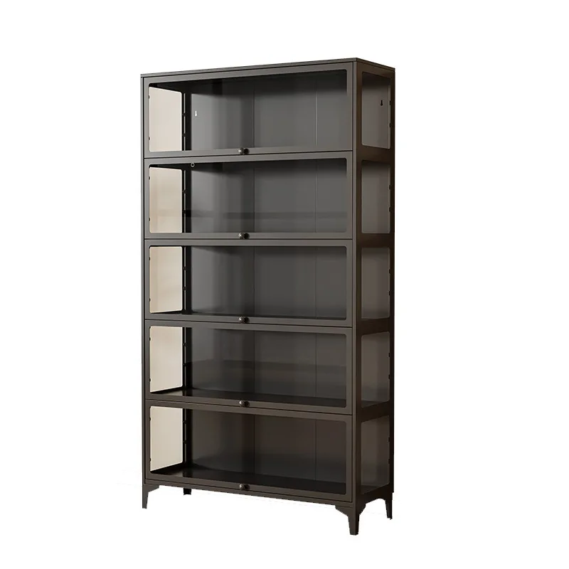Figure display cabinet, transparent glass display cabinet, figure display rack, steel storage, household dust-proof storage
